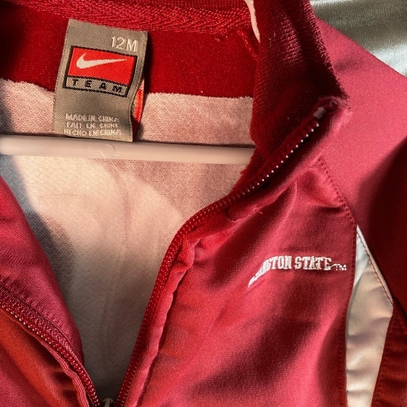 Washington state cougar zip up jacket. 12m adorable B10 - Picture 2 of 3